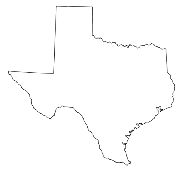 Texas outline